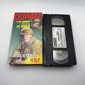 Combat! Bridge at Chalons VHS Vic Morrow Lee Marvin Episode One WWII TV Series